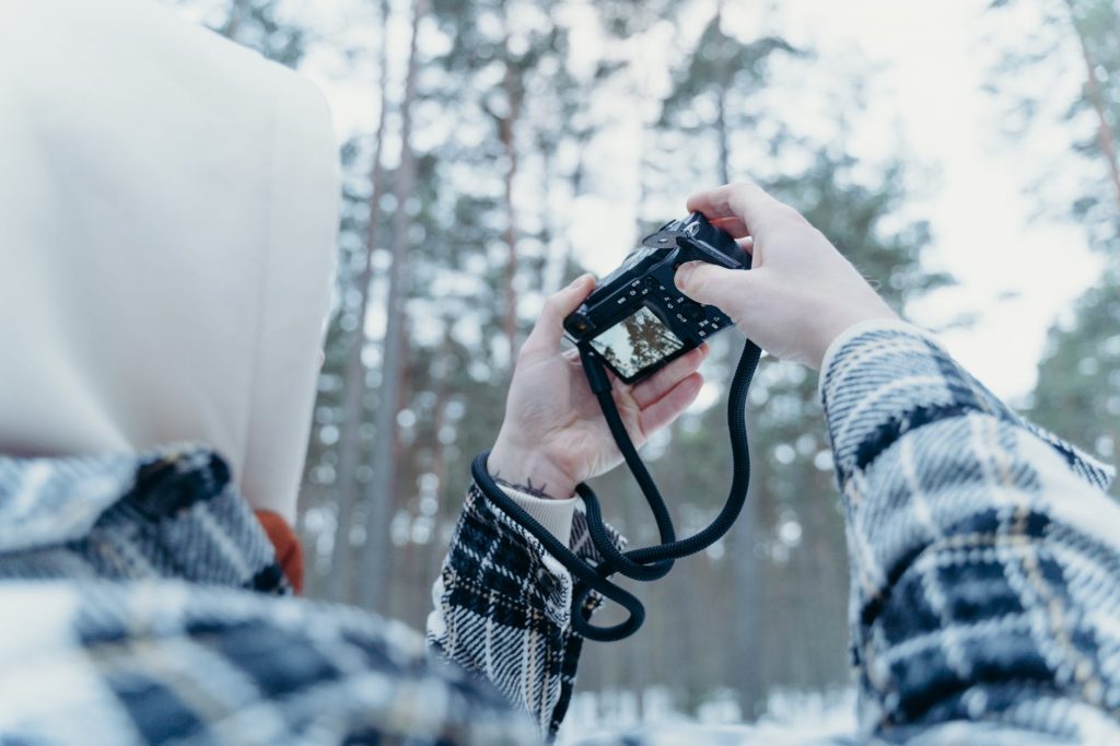 Image of A Person Holding a Camera