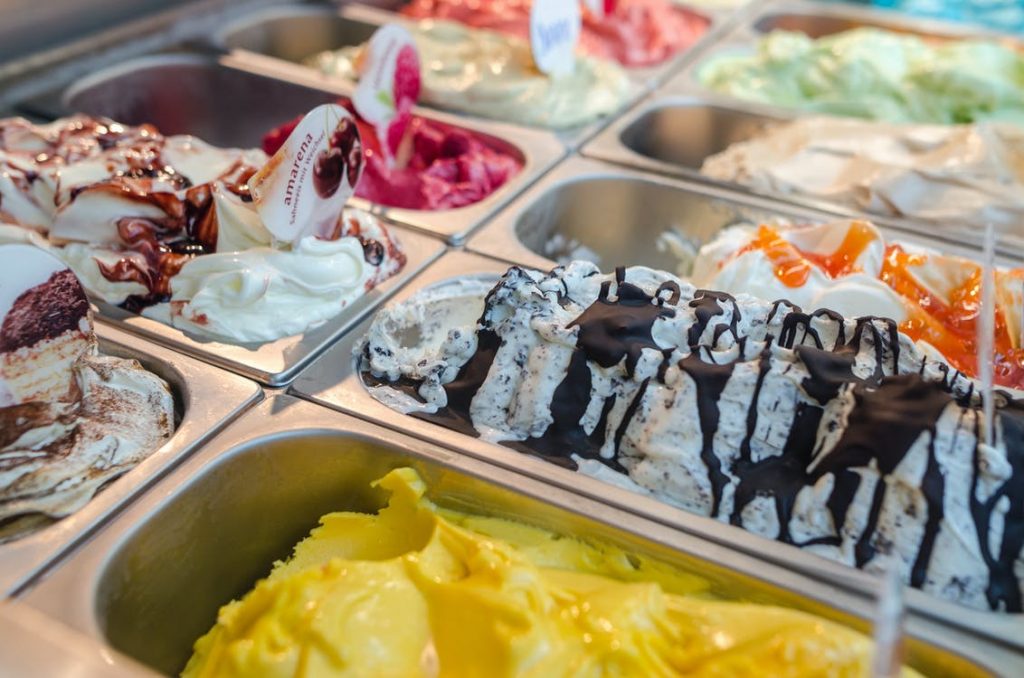 Image of Assorted-flavor Ice Creams