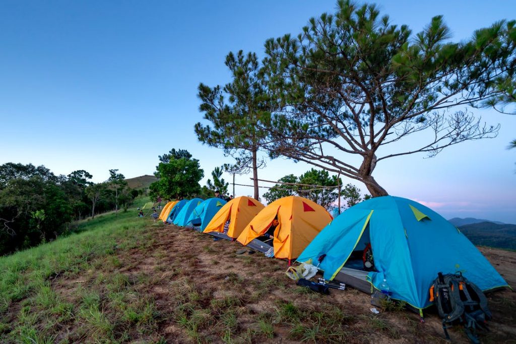 Image of camping