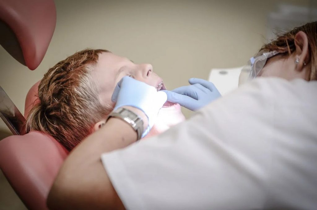 Image of Checking Boy's Teeth