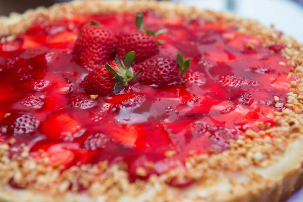 Image of Cale with Strawberries