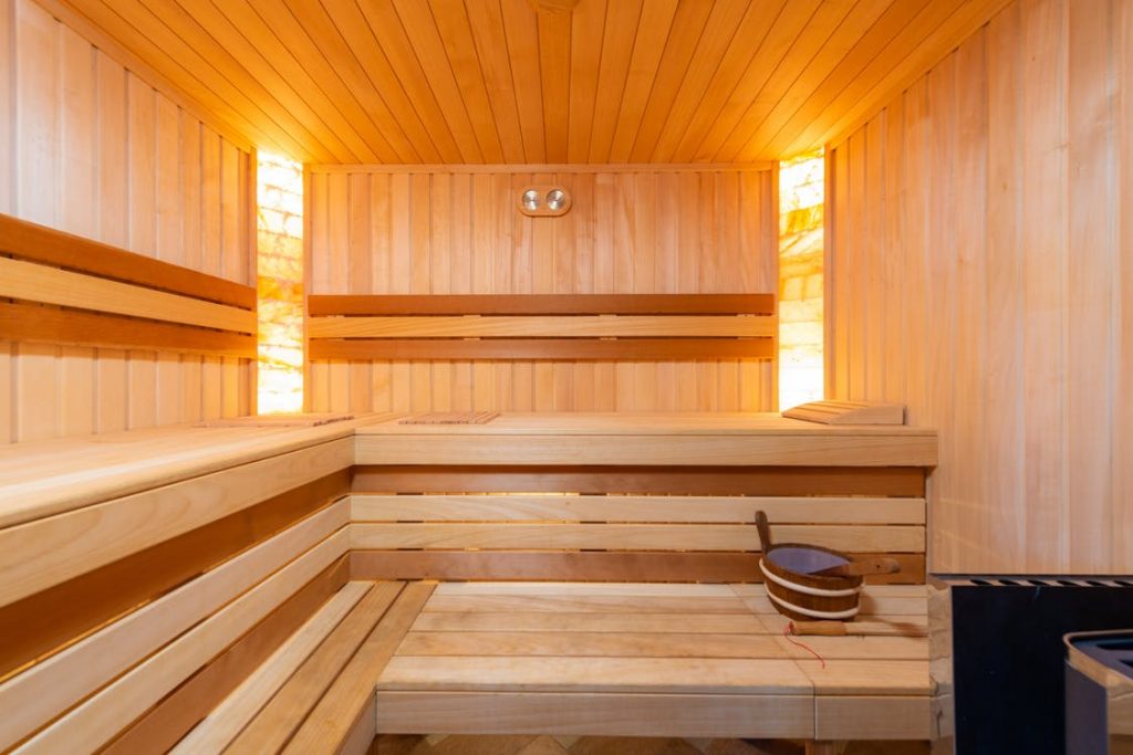 Image of Wooden Sauna
